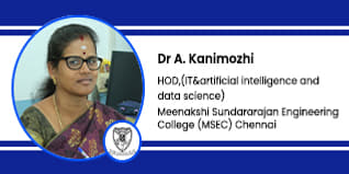 Meenakshi Sundararajan Engineering College (MSEC) Chennai, HOD - IT & artificial intelligence and data science : Dr A. Kanimozhi Interview
